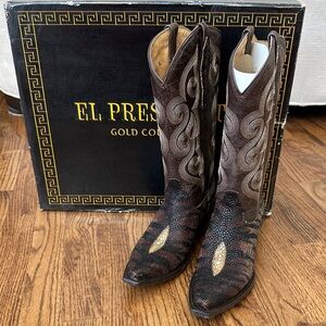 Women's Brown Western Boots